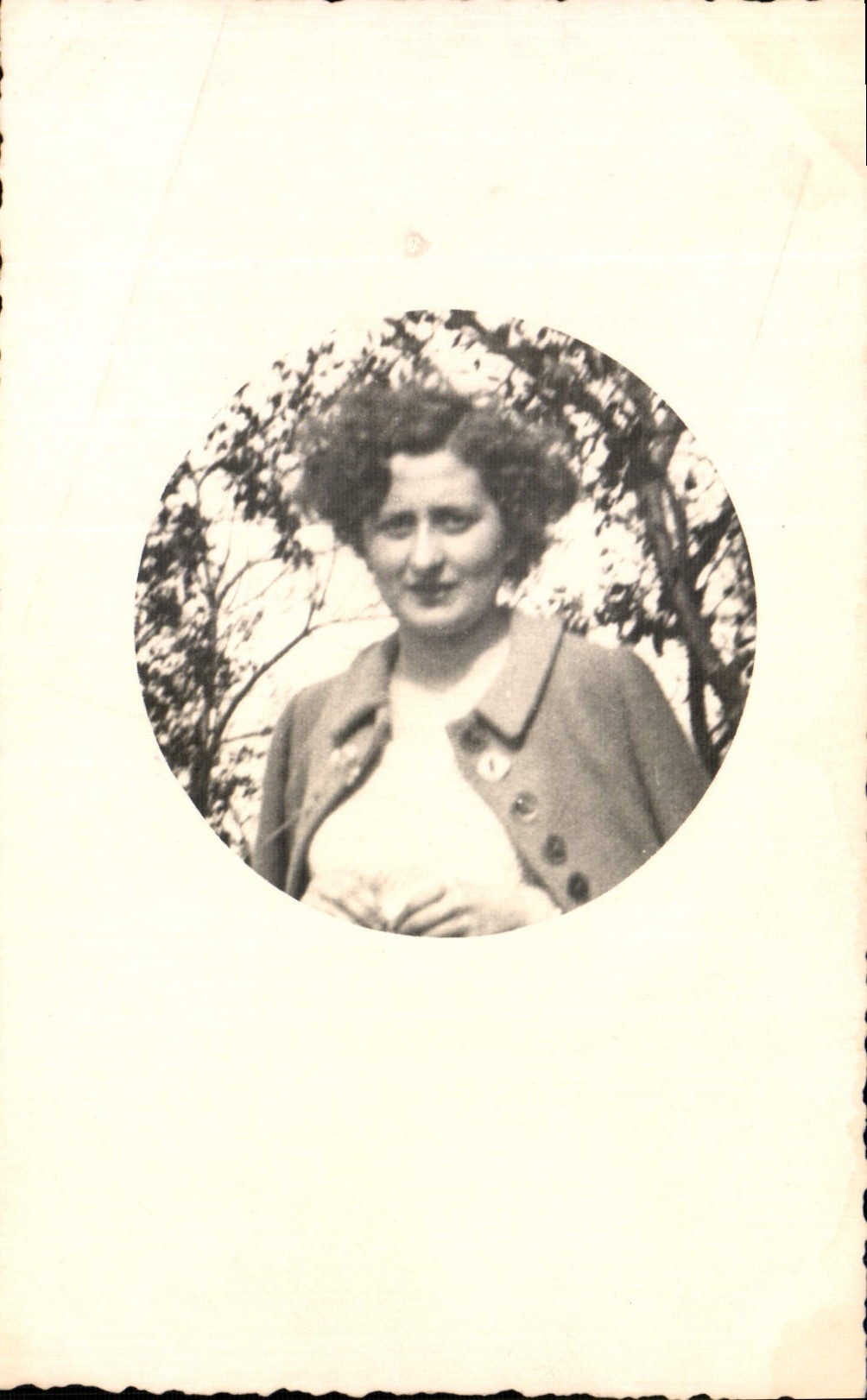 CARTE PHOTO Femme