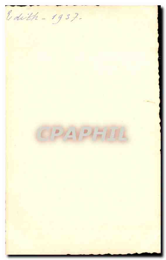 CARTE PHOTO Femme — Verso