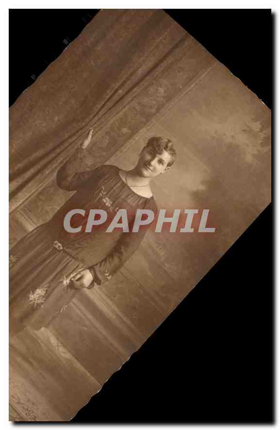 CARTE PHOTO Femme