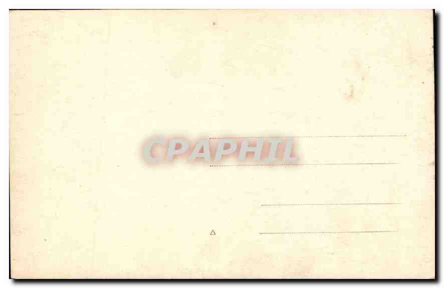 CARTE PHOTO Femme — Verso