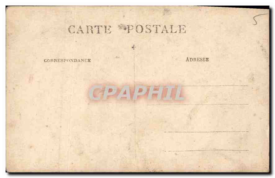 CARTE PHOTO Enfant Communiant — Rückseite