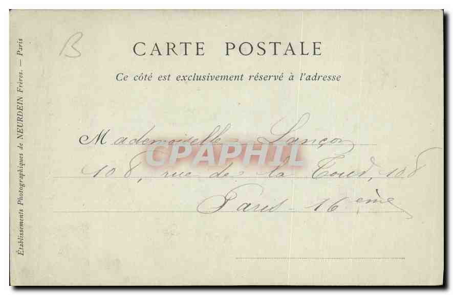 Beauvais — Porte du Palais de Justice — Amical Boyoud ND Phot — Achterkant