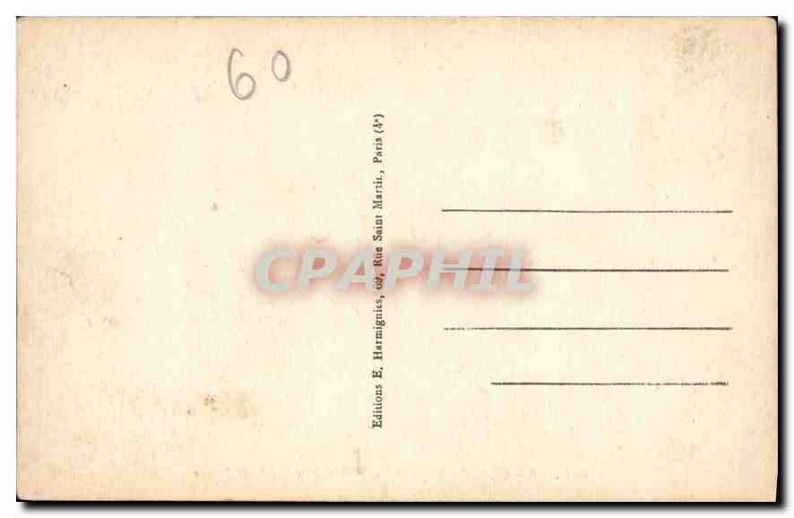 Beauvais — La Cathédrale et le Palais de Justice — E.H. - 6 — Verso