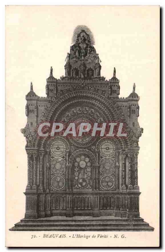 Beauvais - L'Horloge de Vérité - N. G.