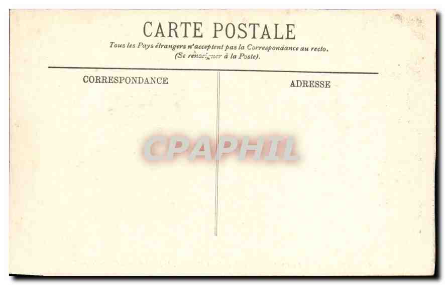 Pierrefonds — Das Schloss — Die Ehrenstiege, der Bergfried und die Kapelle — Edition Varin — Nr. 9 — Rückseite