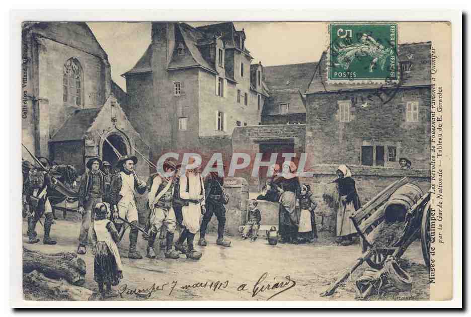 Les Révoltés de Poulaillou — Tableau National — Musée de Quimper