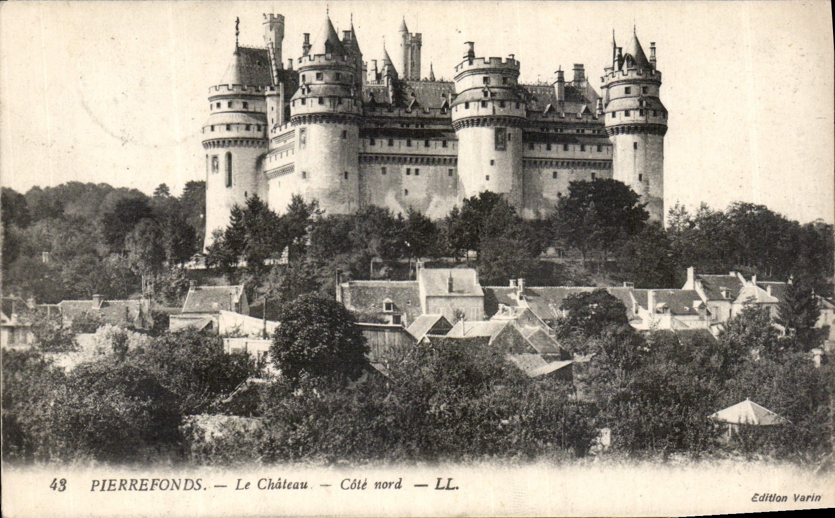 PierreFonds — Le Château — Côté nord — Édition Varin