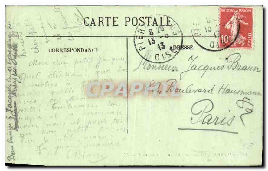 PierreFonds — Le Château — Côté nord — Édition Varin — Reverso