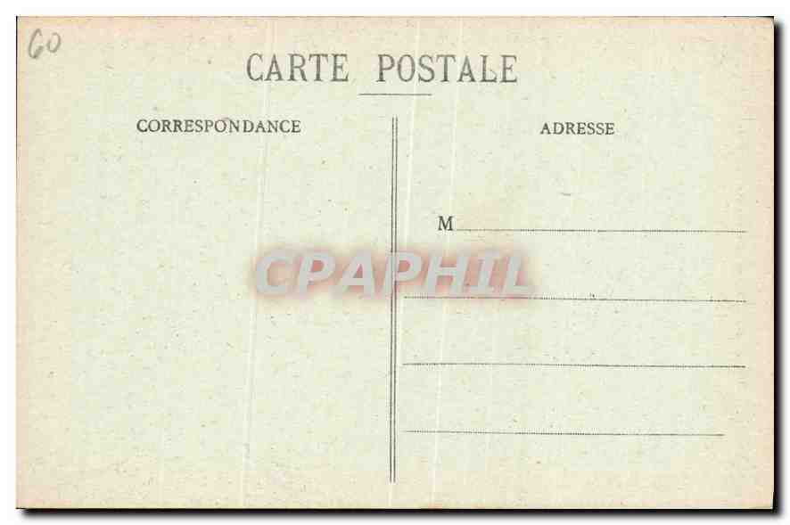 CPA Compiegne L'Eglise Saint Antoine l'Abside  — Rückseite