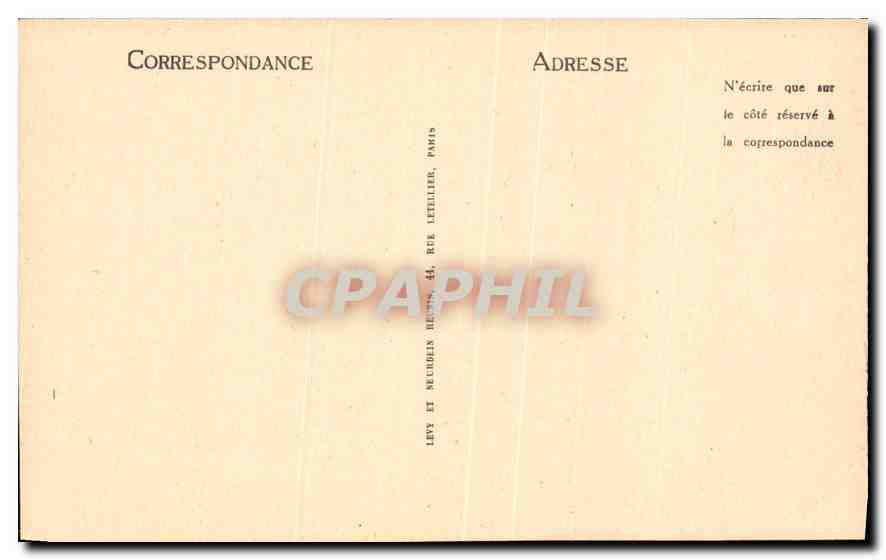 CPA Compiegne le Chateau Salon du Conseil  — Rückseite