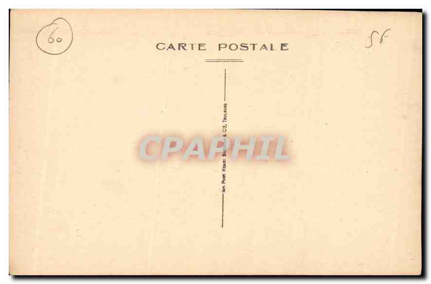 Sonlís — Salle Capitulaire et l'hôtel de Vermmandois — Impr. Roger Héran, Blaucourt & Cie, Toulous — Reverso