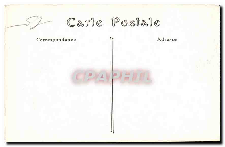 CPA Compiegne l'Hotel de Ville  — Rückseite