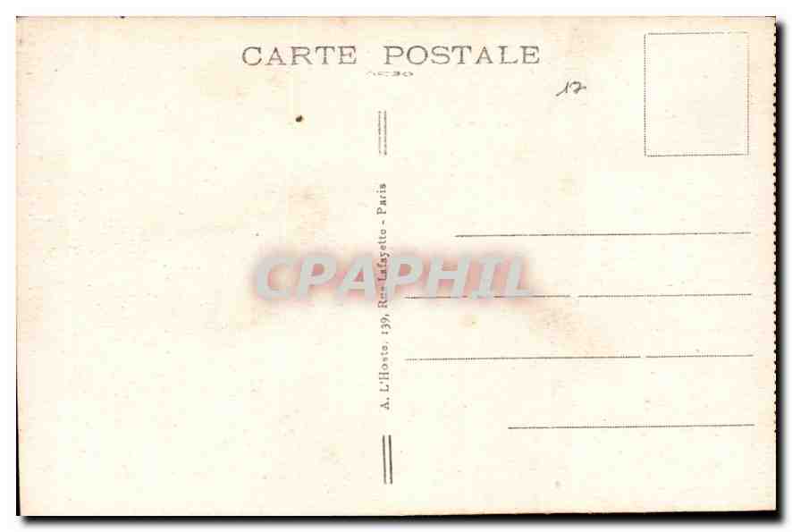 Forêt de Compiègne — Armistice. — Le Monument par Edgar Brand. — Rückseite