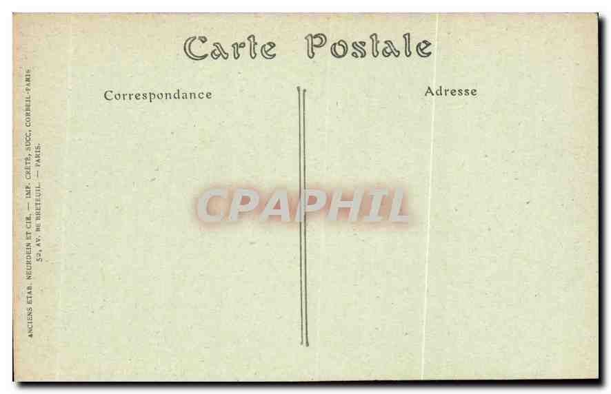 CPA Saint Germer Oise Eglise abbatiale l'Autel de la Vierge et le Tombeau  — Rückseite