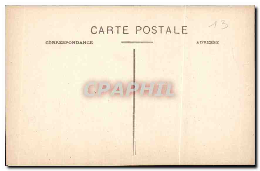 CPA Arles les Alyscamps Allee des Tombeaux  — Rückseite