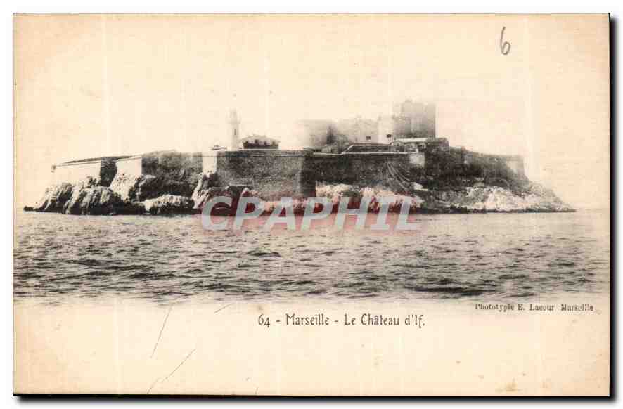 CPA Marseille le Chateau d'If 