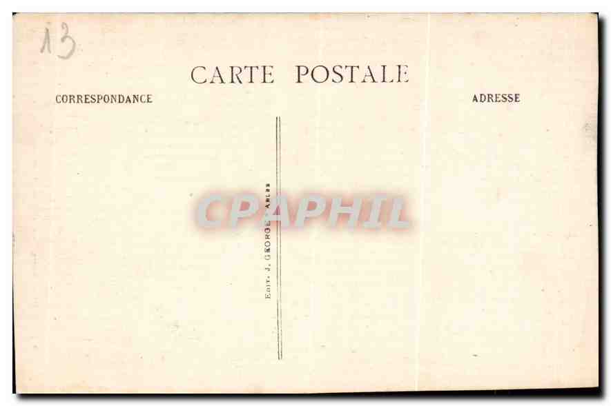CPA Montmajour Chapelle N D la Blanche XIV siecle  — Verso