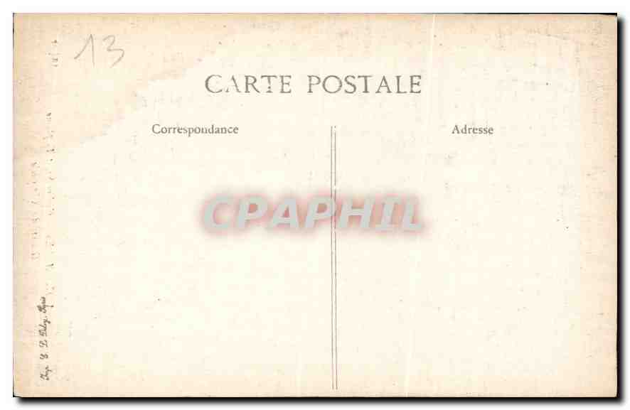 CPA Arles Cloitre Saint Trophime Galerie du XV siecle  — Verso