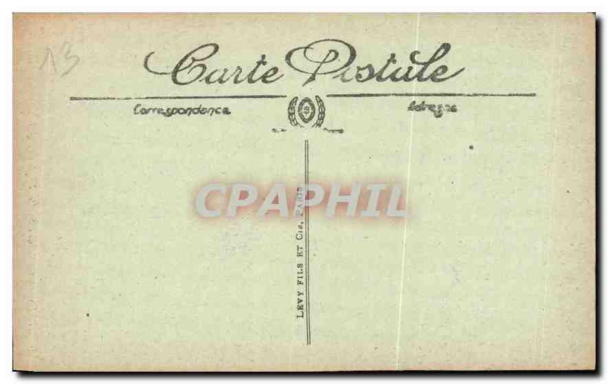 CPA Arles Cathedrale Saint Trophime detail du Portail  — Verso