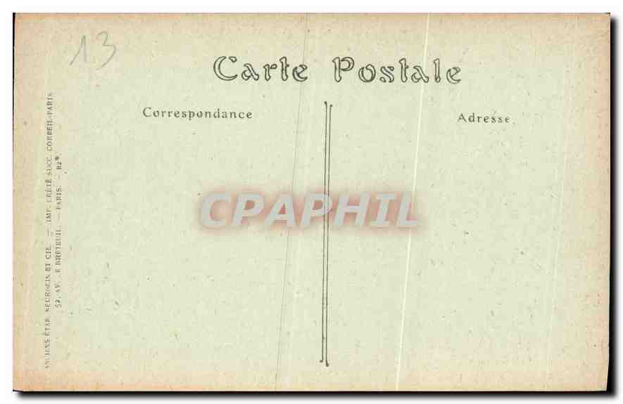 CPA Arles les Arenes et le Clocher Saint Charles  — Verso