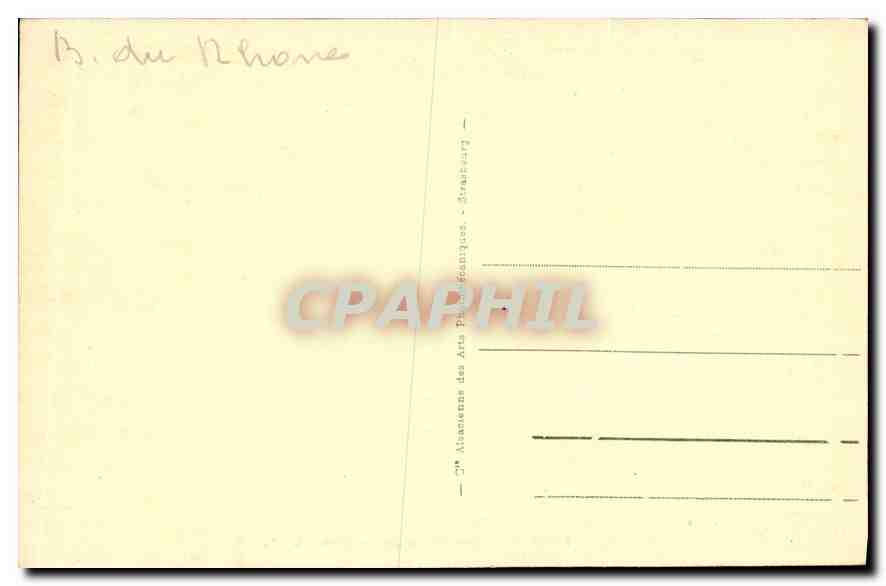Arles - Cathédrale St-Trophime - La Portail — CPAPHIL n°9 — Reverso