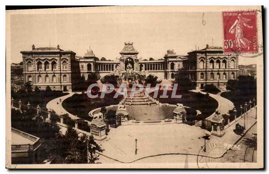 CPA Marseille le Palais Longchamp 