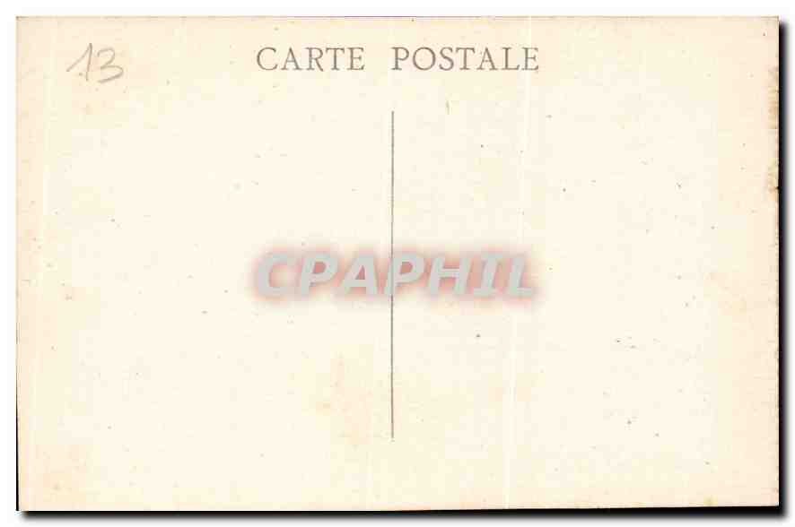 CPA Marseille le Quai du Port et Rue de la Republique  — Verso