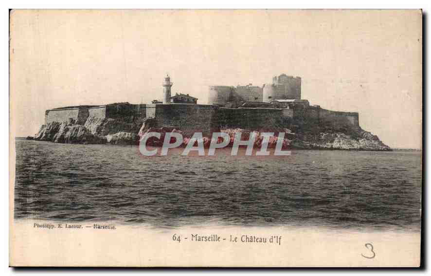 CPA Marseille le Chateau d'If 
