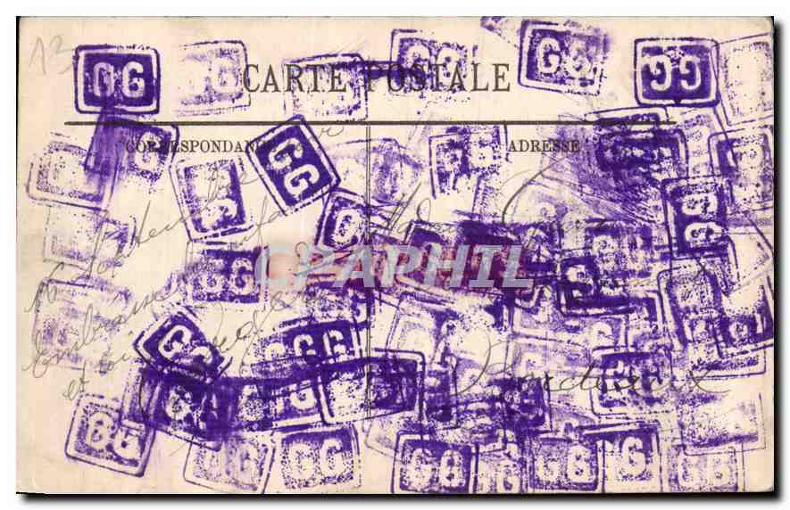CPA Marseille le Chateau d'If  — Verso