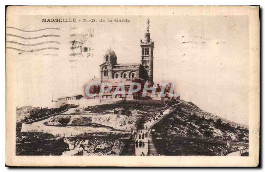CPA Marseille N D de la Garde 