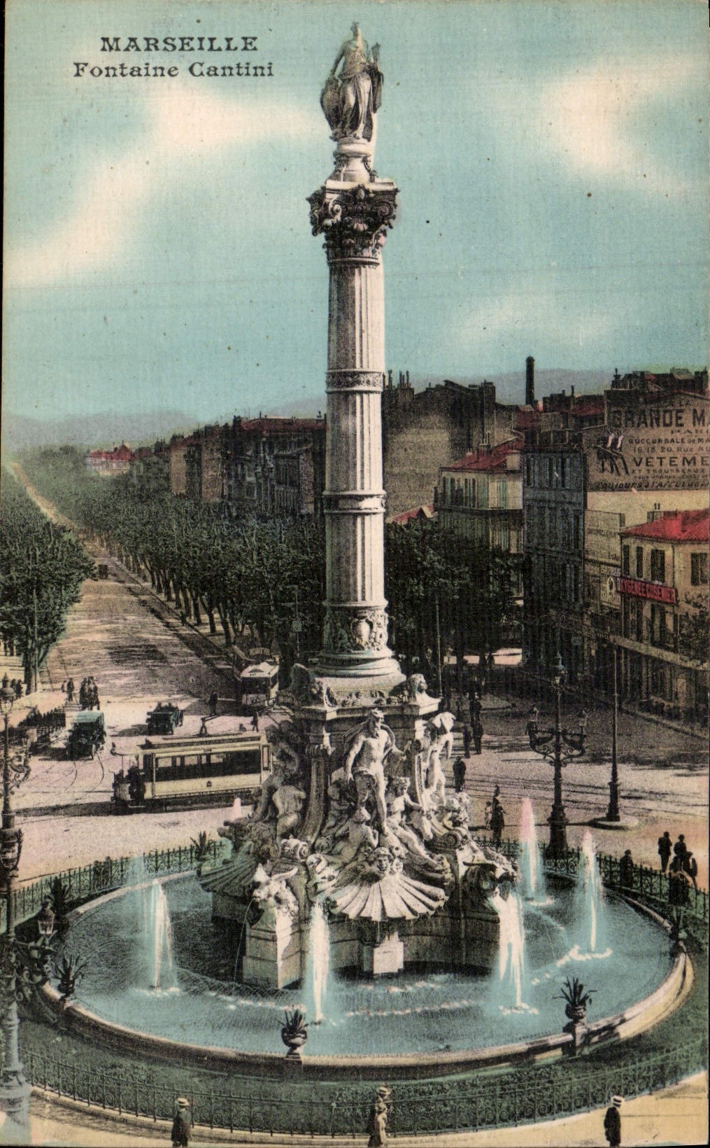 CPA Marseille Fontaine Cantini 