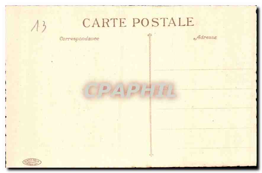 CPA Provence Theatre Antique d'Arles  — Verso