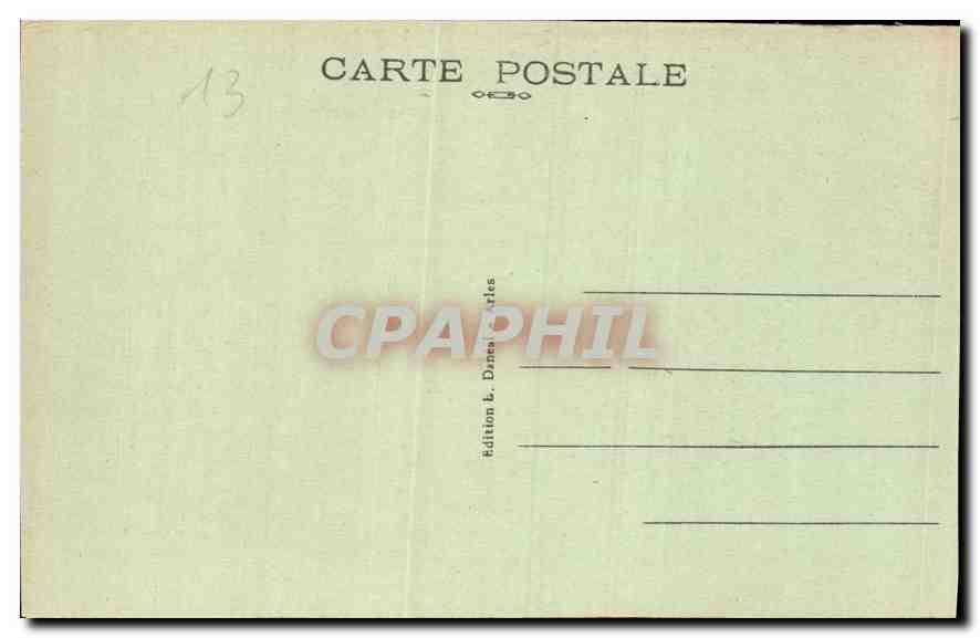 CPA Arles Cloitre St Trophime Motif d'Angle XII S  — Rückseite