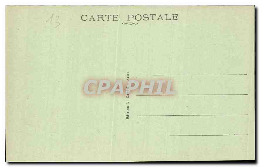 CPA Marseille Cloitre Saint Trophime ensemble des Galeries  — Rückseite