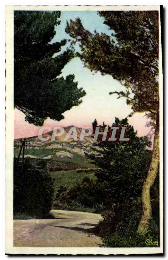 Landschaft von Sainte-Victoire — Aix-en-Provence — Verleger C. Ring, Nr. 13