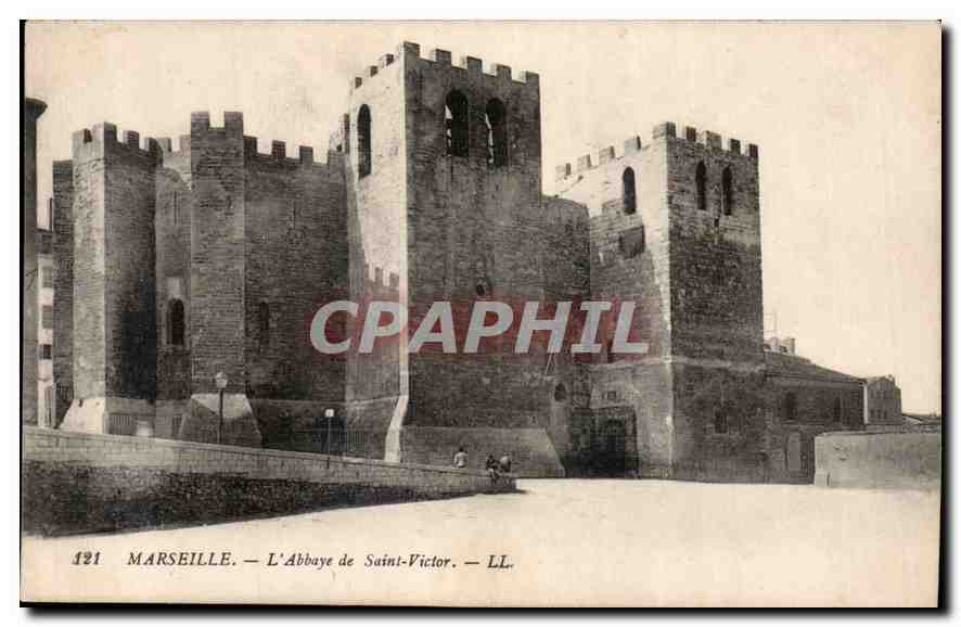 CPA Marseille l'Abbaye de Saint Victor 