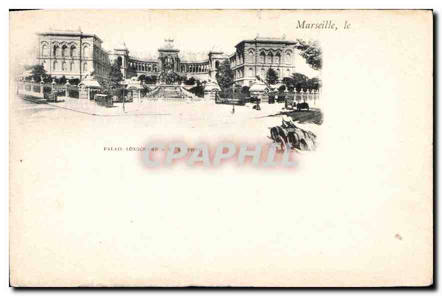 CPA Marseille Palais Longchamp 