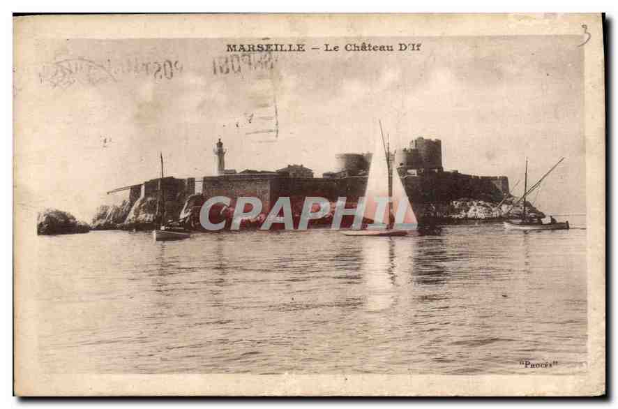 CPA Marseille le Chateau d'If 