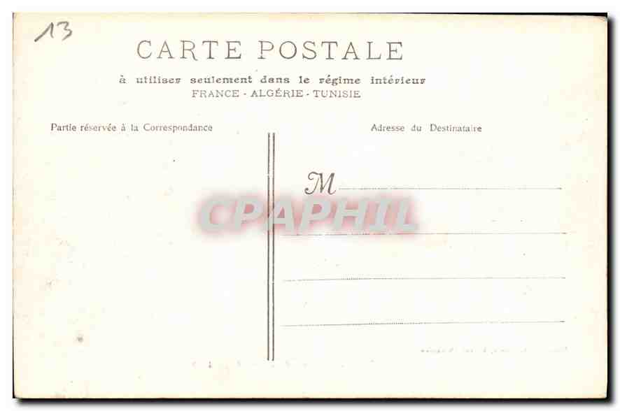 Marseille - Le Palais Longchamp — Phototypie E. Lacour, rue Thubaneau, n°7 — Verso