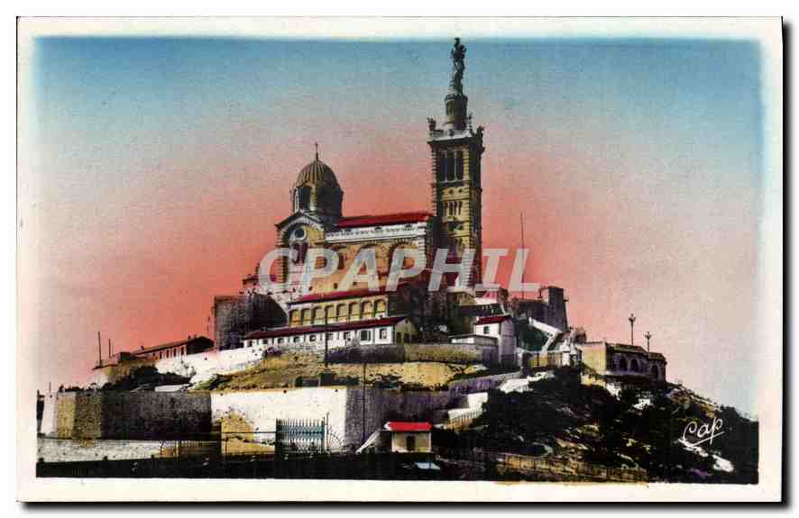 CPA Marseille Notre Dame de la Garde 