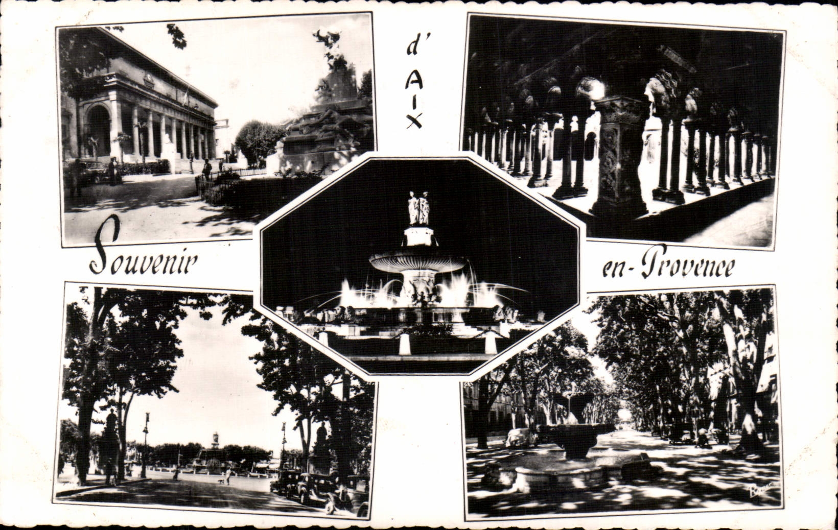 Aix-en-Provence — Erinnerung an Aix-en-Provence — La Cité du Roy René