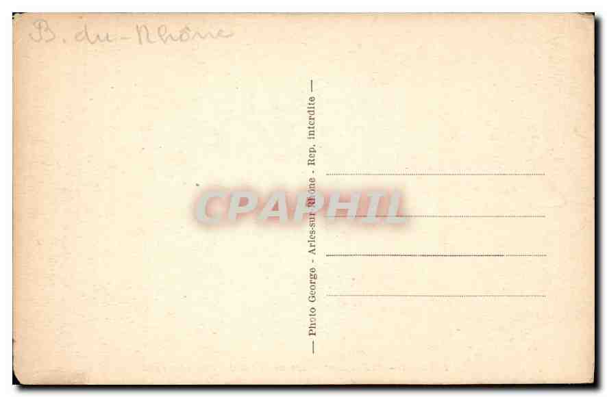 CPA Arles Cloitre Saint Trophime les Galeries XII siecle  — Verso