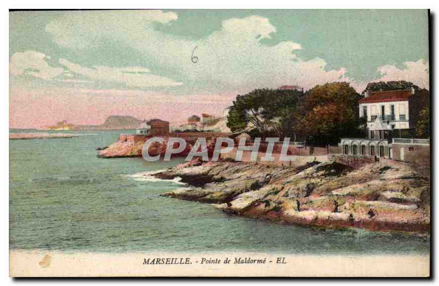CPA Marseille Pointe de Maldorme 
