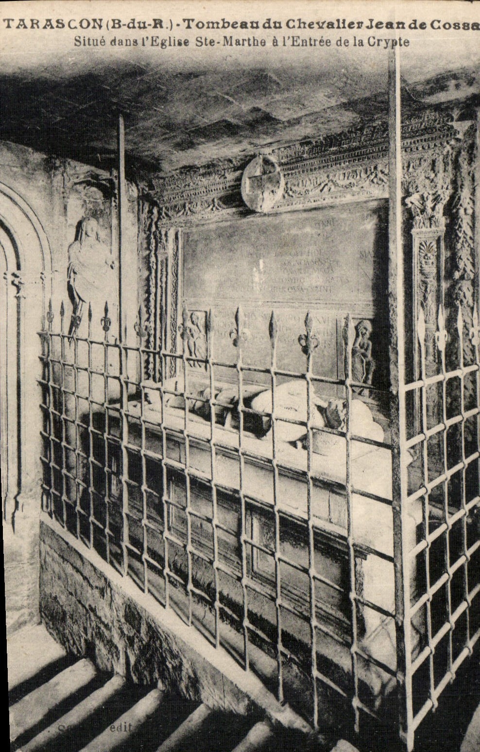 Tarascon (B-d-u-R) - Tomb of Knight Jean de Cossa — publisher 'C. G. edit.'