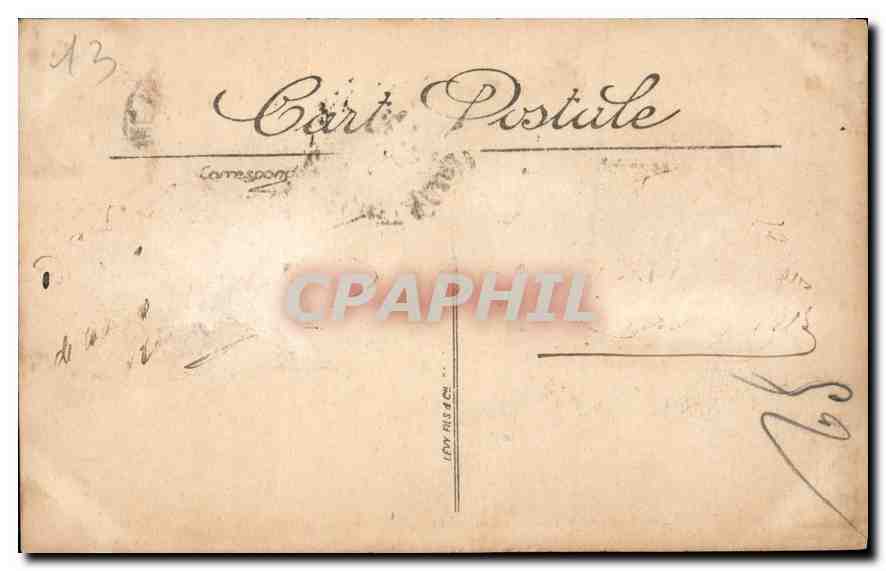 CPA Marseille vue generale  — Verso