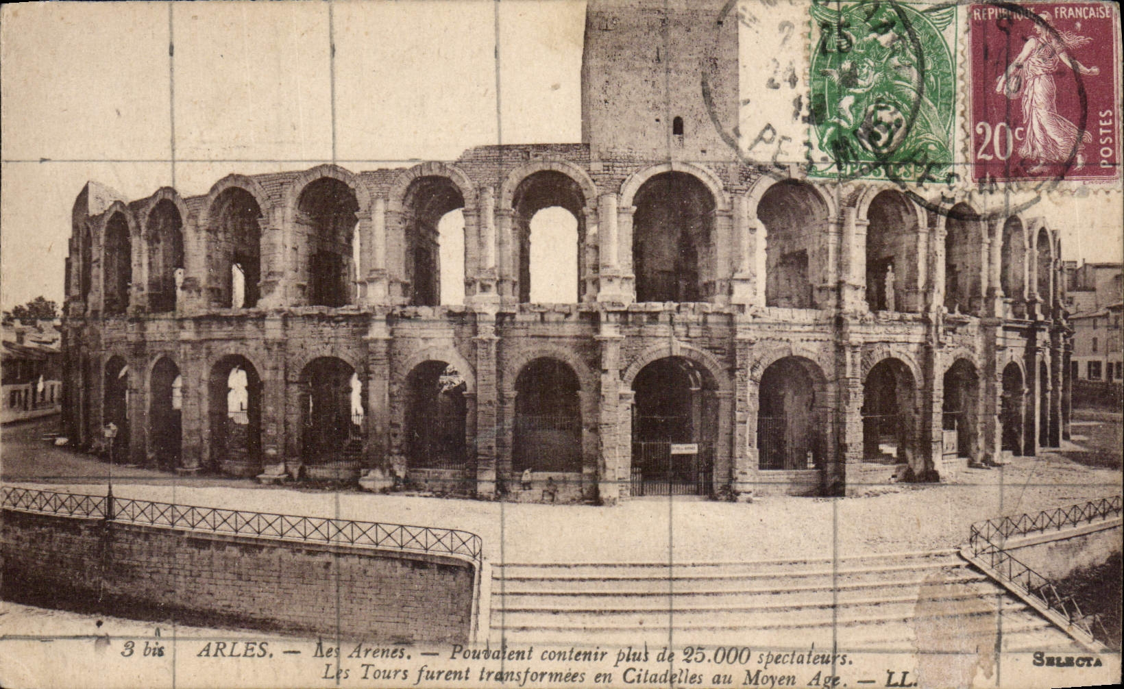 Arles — Les Arènes — Selbota — n°3 bis