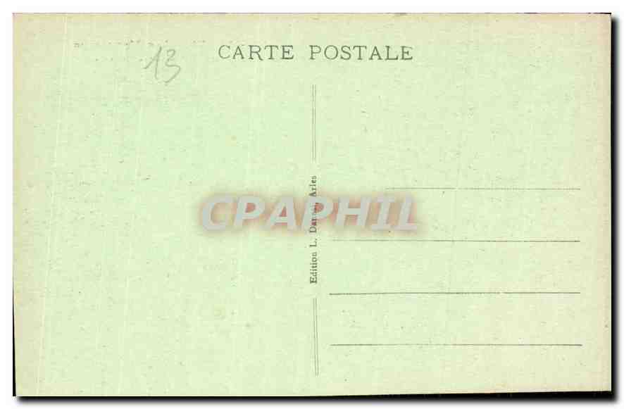 CPA Arles les Alyscamps Chapelle Saint Honorat  — Rückseite