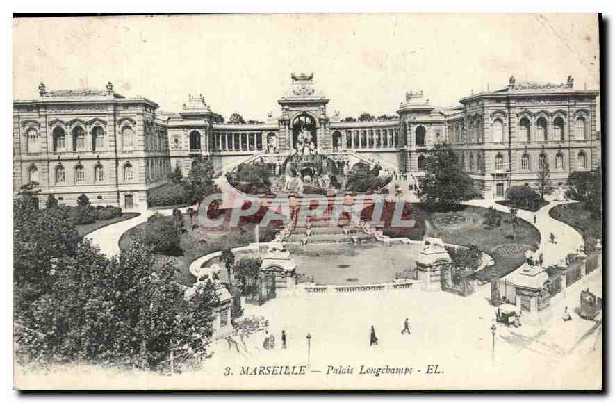 CPA Marseille Palais Longchamps 