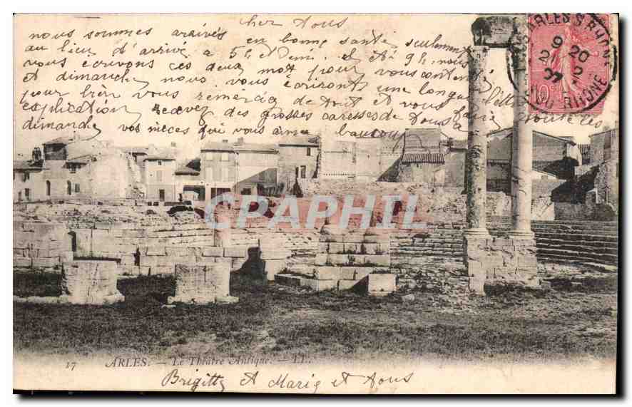 Arles — Le Théâtre Antique — Brigitte A. Mariès d'Arous