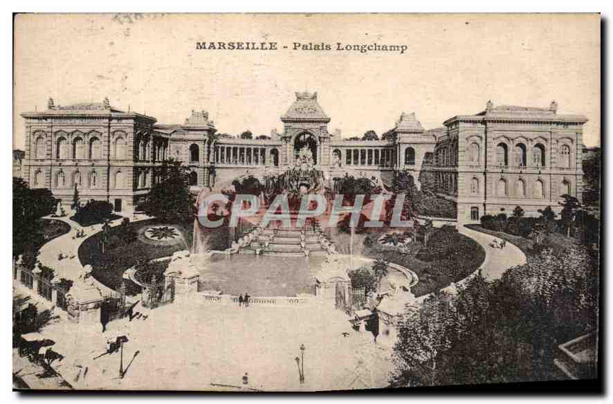 CPA Marseille Palais Longchamp 